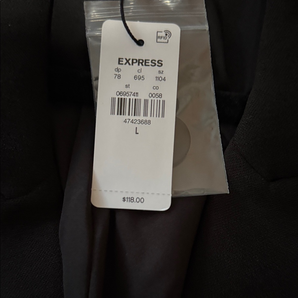 Express Charcoal Blazer
